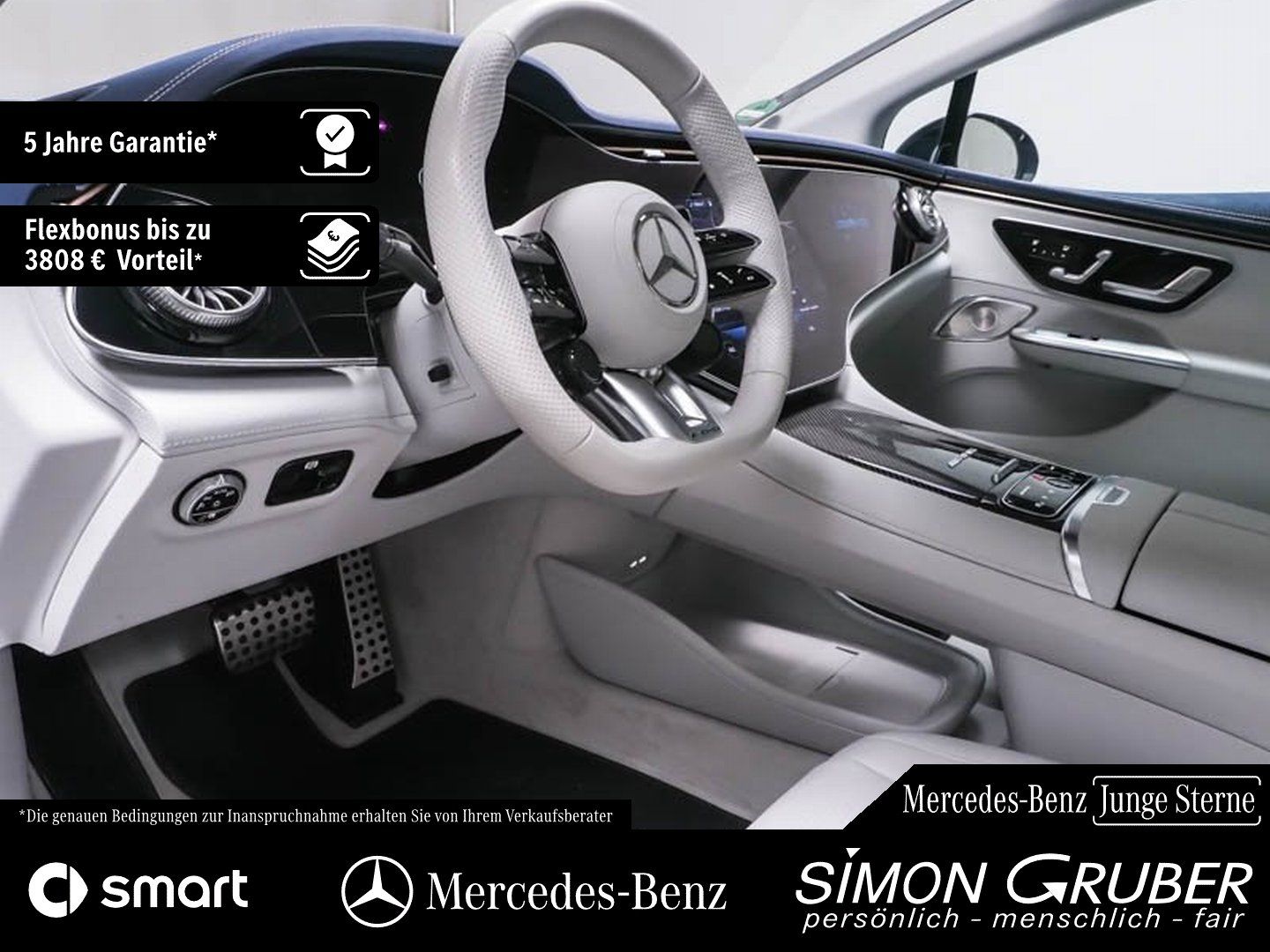 Fahrzeugabbildung Mercedes-Benz EQE 43 4M AMG Massage Sitzklima Pano AHK Mod 25