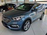Hyundai Santa Fe blue Premium 4WD/Pano/Leder/Automatik - gebrauchte Hyundai SANTA FE aus dem Jahr 2017