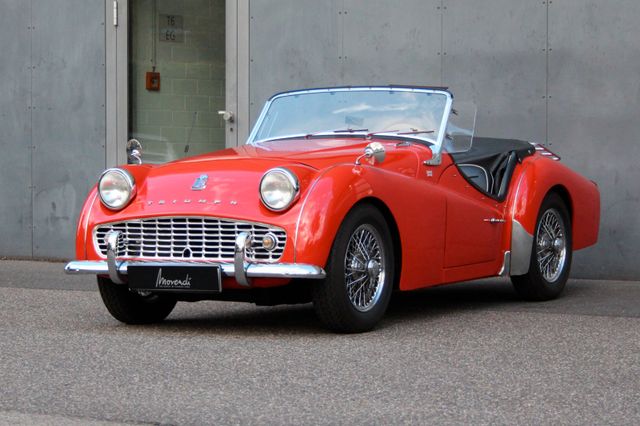 Triumph TR3 A,  H- Zulassung, Speichenräder