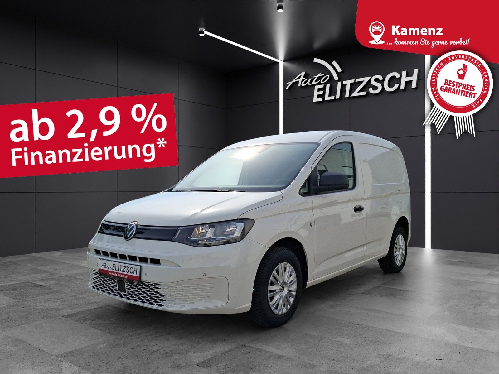 Fahrzeugabbildung Volkswagen Caddy TDI Kasten EcoProfi AHK Navi Klima GRA