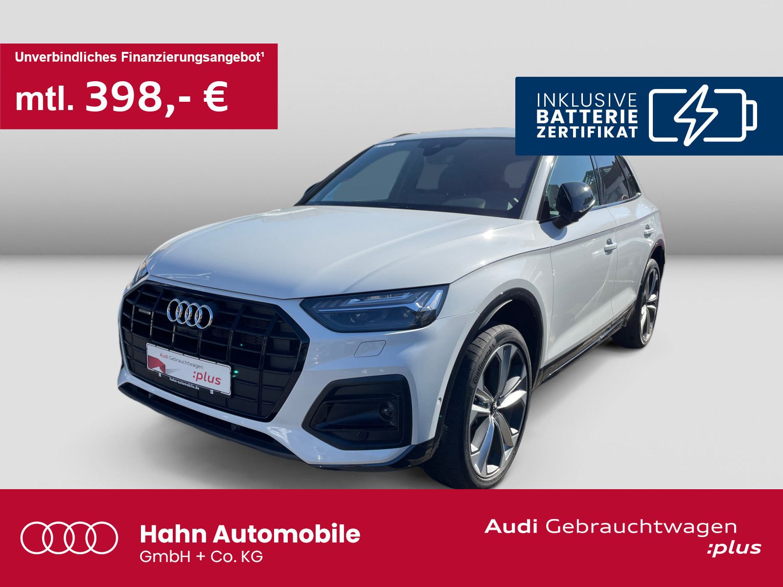 Audi Q5 50TFSIe S-trc quattro advanced Matrix AHK 360
