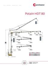 Potain HDT 80 - Potain LKWs