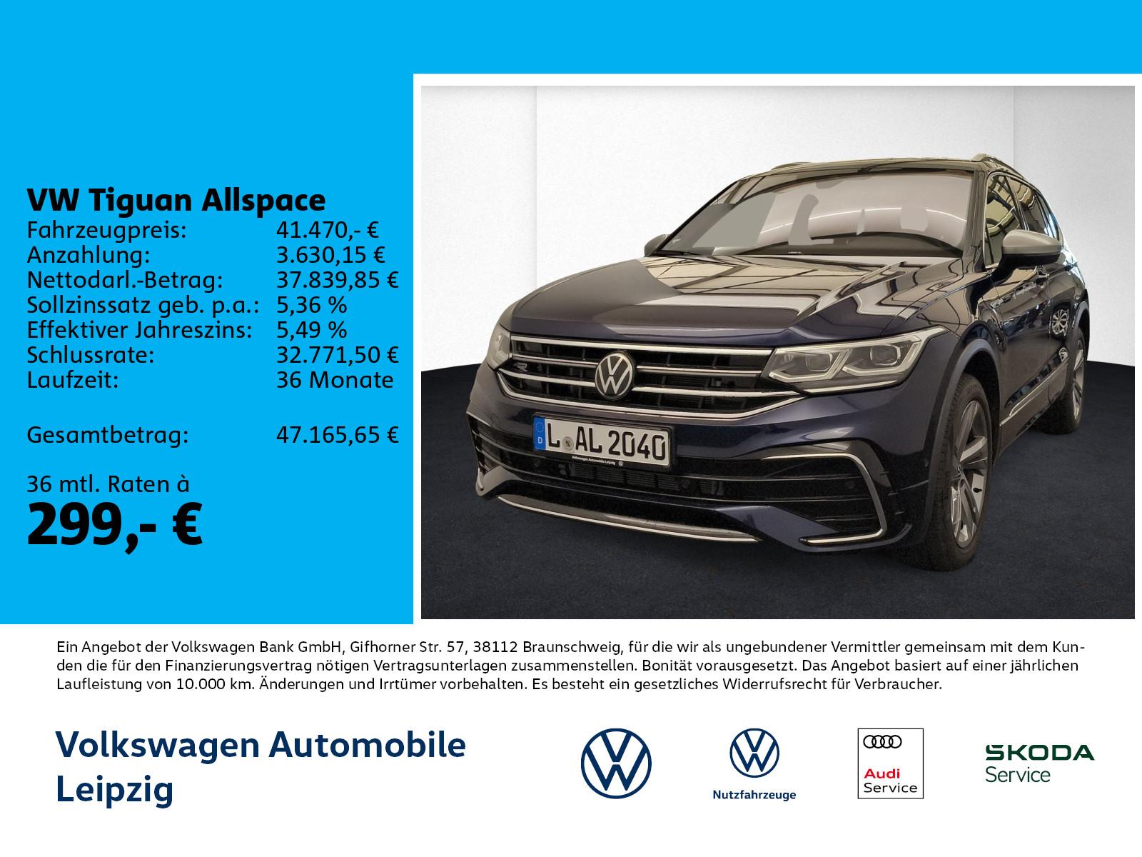 Volkswagen Tiguan Allspace R-Line 2.0 TDI 4M DSG *AHK*