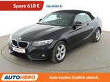 BMW 218i Advantage Aut.*NAVI*LED*TEMPO*H&K*PDC*SHZ* - BMW 2er Reihe: Cabrio