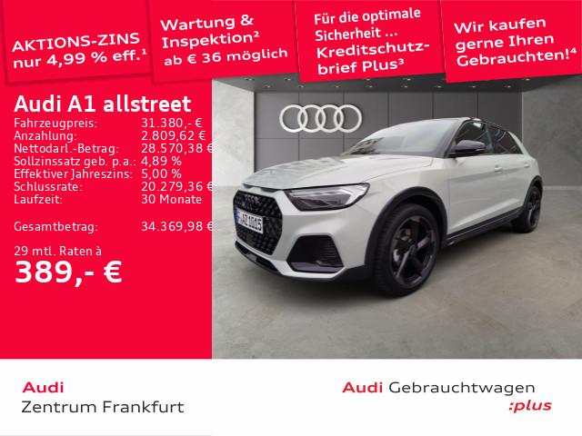 Audi A1 allstreet 30 TFSI S tronic LED Tempomat
