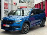 Skoda Kodiaq RS Panoramad.+AHK+Standhzg.+Kamera - Skoda Kodiaq mit Diesel-Antrieb: Blau, Alcantara