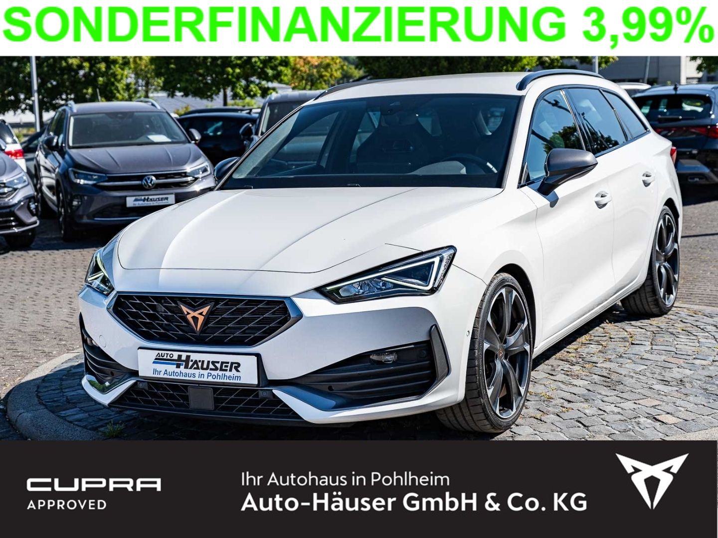 Cupra Leon Sportstourer VZ 2.0 TSI DSG MEMORY NAVI KAM