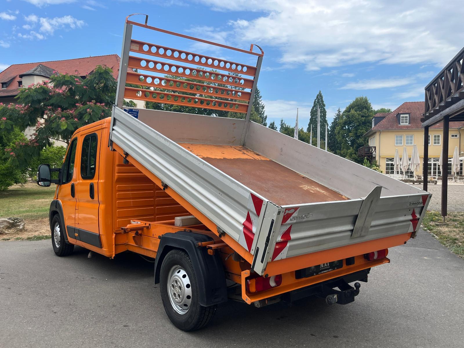 Citroën JUMPER DoKa 3 SEITEN KIPPER AHK STANDHZG. KLIMA
