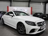 Mercedes-Benz C 180 COUPE AMG-LINE WHITE & BLACK / PANORAMA - gebrauchte Mercedes-Benz C 180 aus dem Jahr 2021