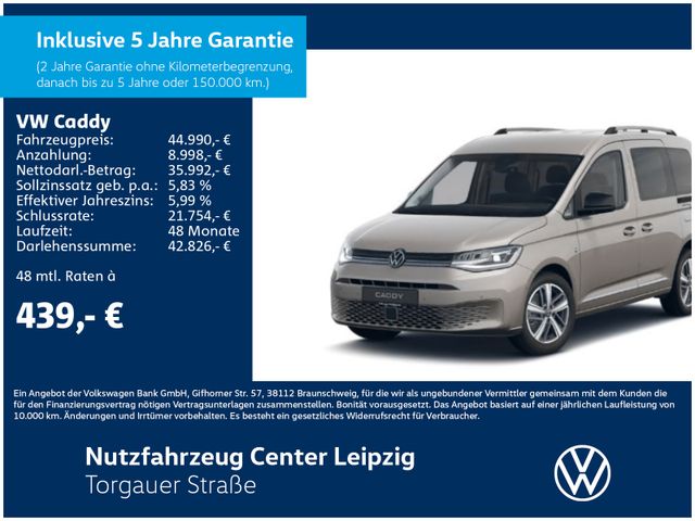 Volkswagen Caddy Style 1.5 l 85 kW TSI DSG*PLA*GJR*LMF