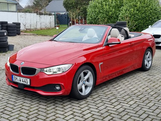 BMW 420d Cabrio~LEDER beige~HEAD-UP~KEYLESS~ACC~360°