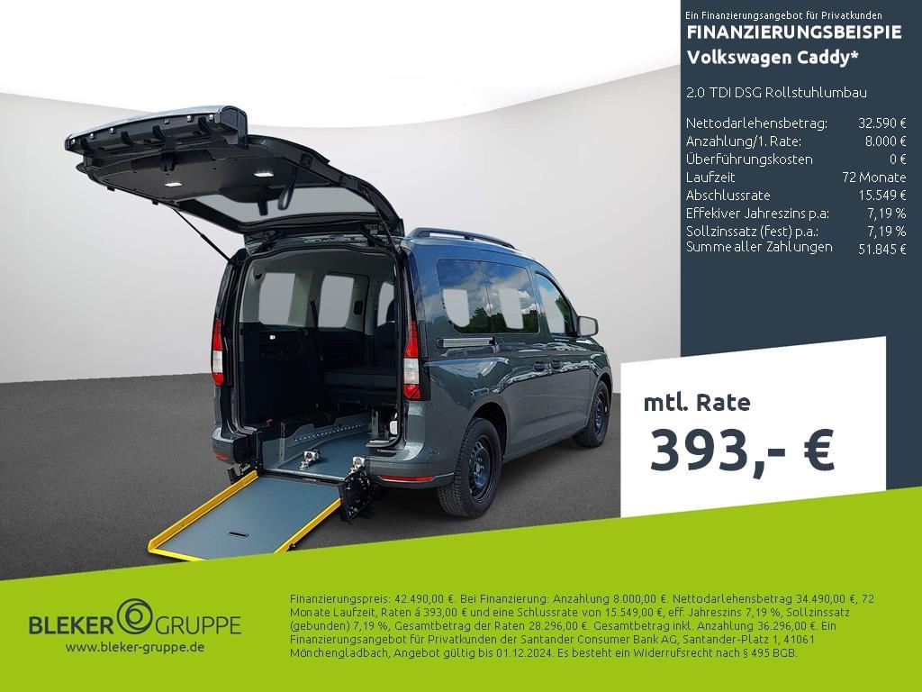 Volkswagen Caddy 2.0 TDI DSG Rollstuhlumbau