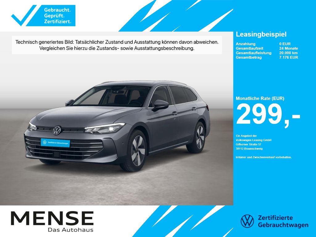 Passat Variant 2.0TDI DSG Business CarPlay AHK