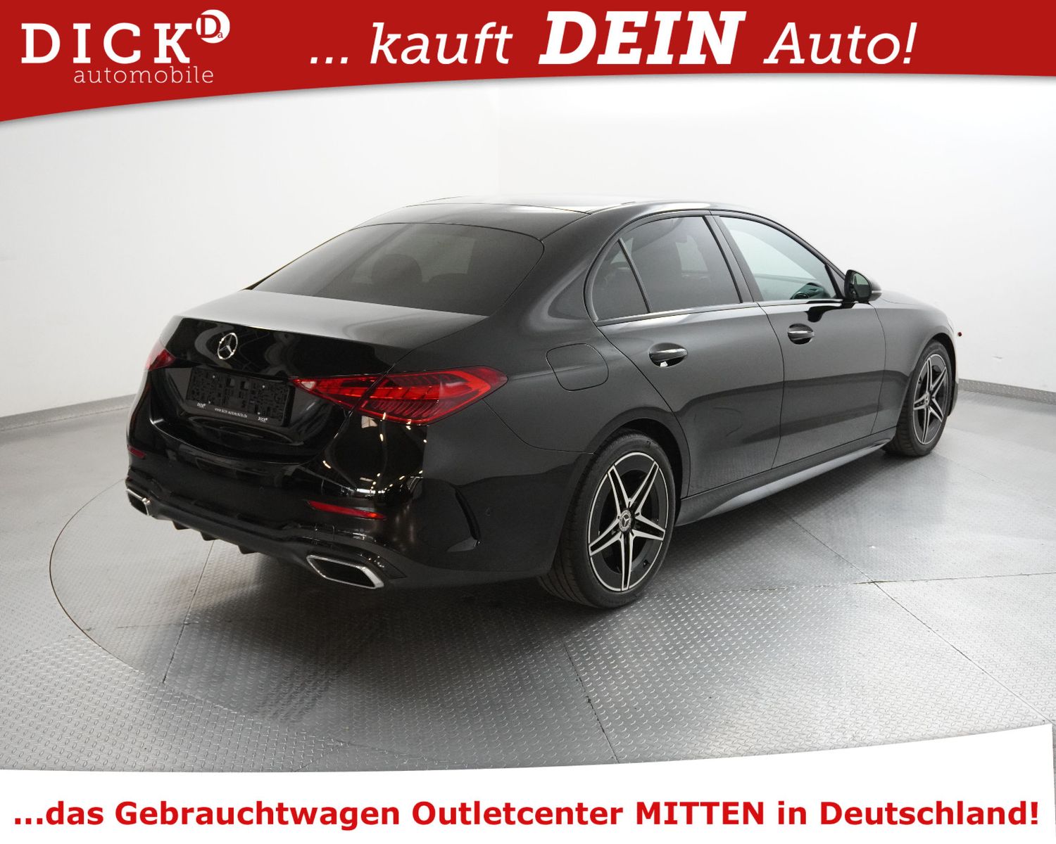 Fahrzeugabbildung Mercedes-Benz C200d 9G 2X AMG Line NIGHT+KAMER+ACC+LED+SHZ+18"