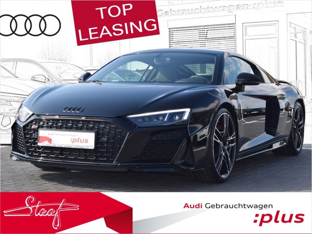 Ein Audi R8 der zum Leasing angeboten wird.