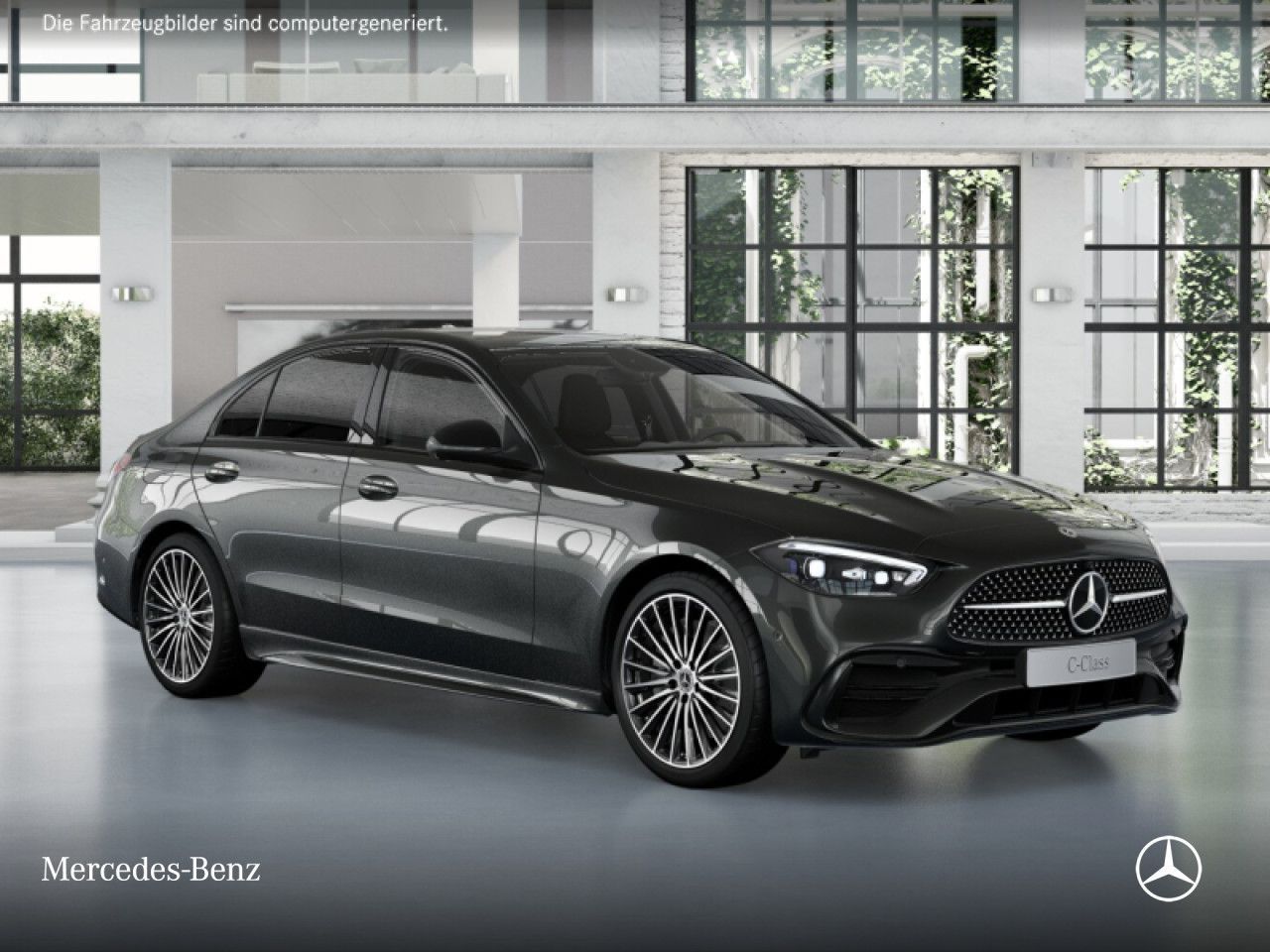 Mercedes-Benz C 200 AMG NIGHT PANO 360 19 TOTW KEYLESS 9G foto 17