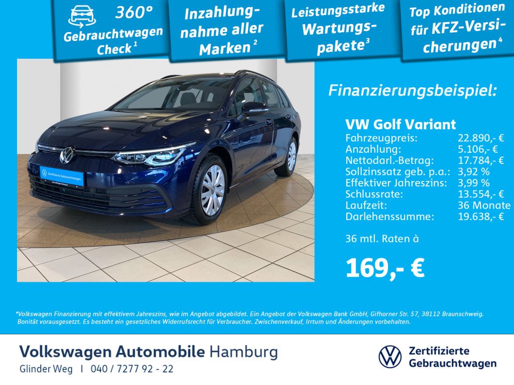 Volkswagen Golf VIII Variant 1.5 eTSI Life DSG Navi LED ACC