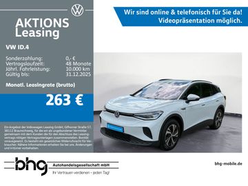 Volkswagen Leasingangebot: Volkswagen ID.4 Performance Upgrade Pure Pano Sitzheizung