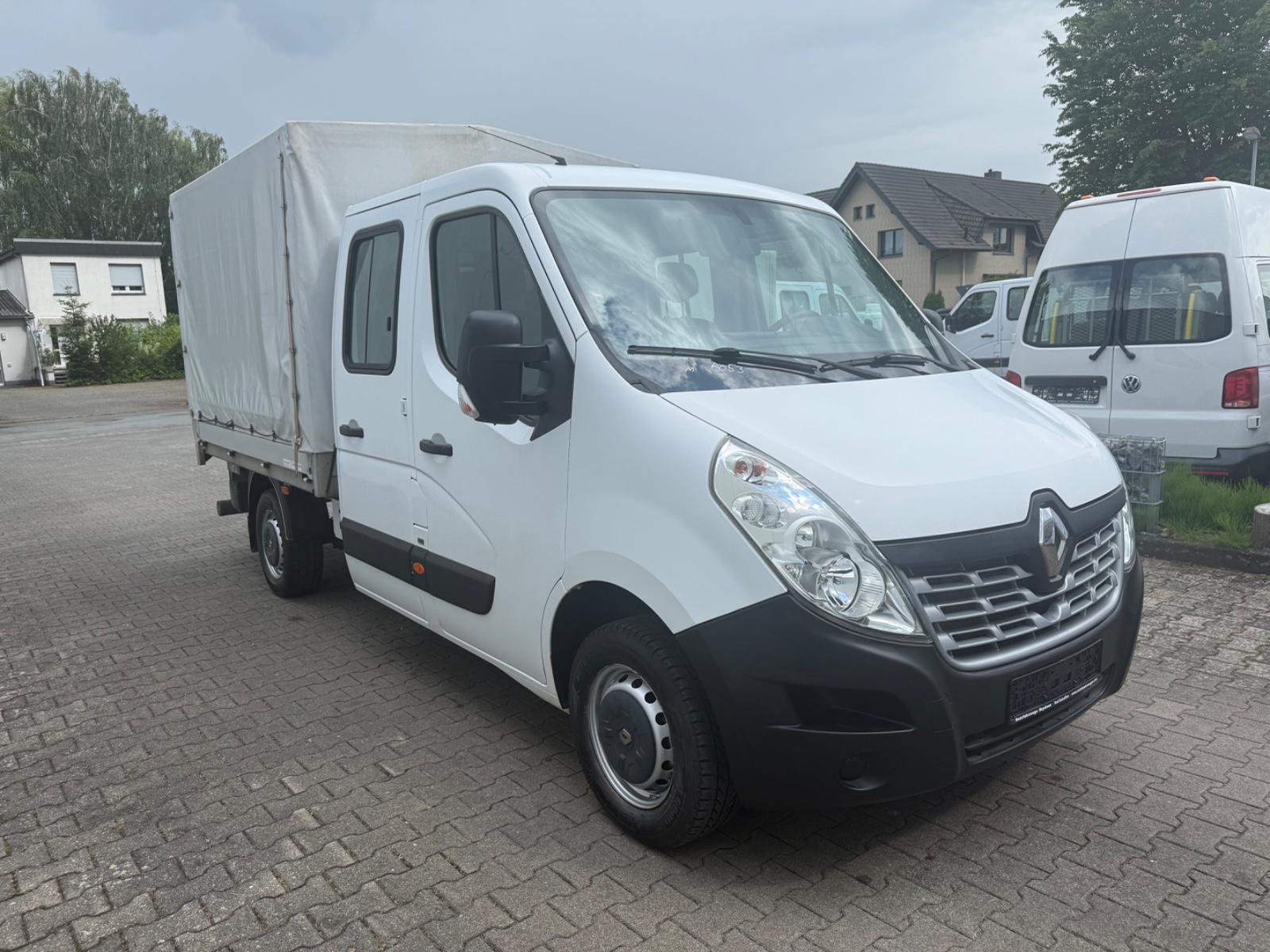 Renault Master Doka Pritsche+Plane L2 Lang Ladeboardwand