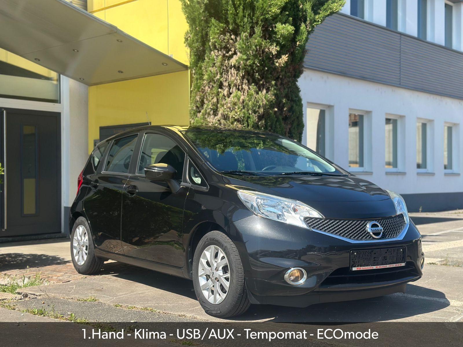 Nissan Note 1,2  Visia Pure Drive 1.Hand -Temp.- SH.