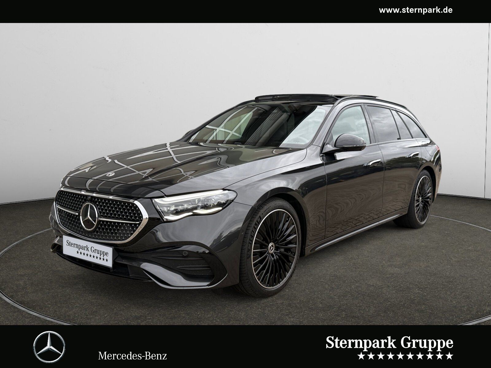 Mercedes-Benz E 300 e T- AMG Distro+Night+Pano+SUPER+AHK+Burme