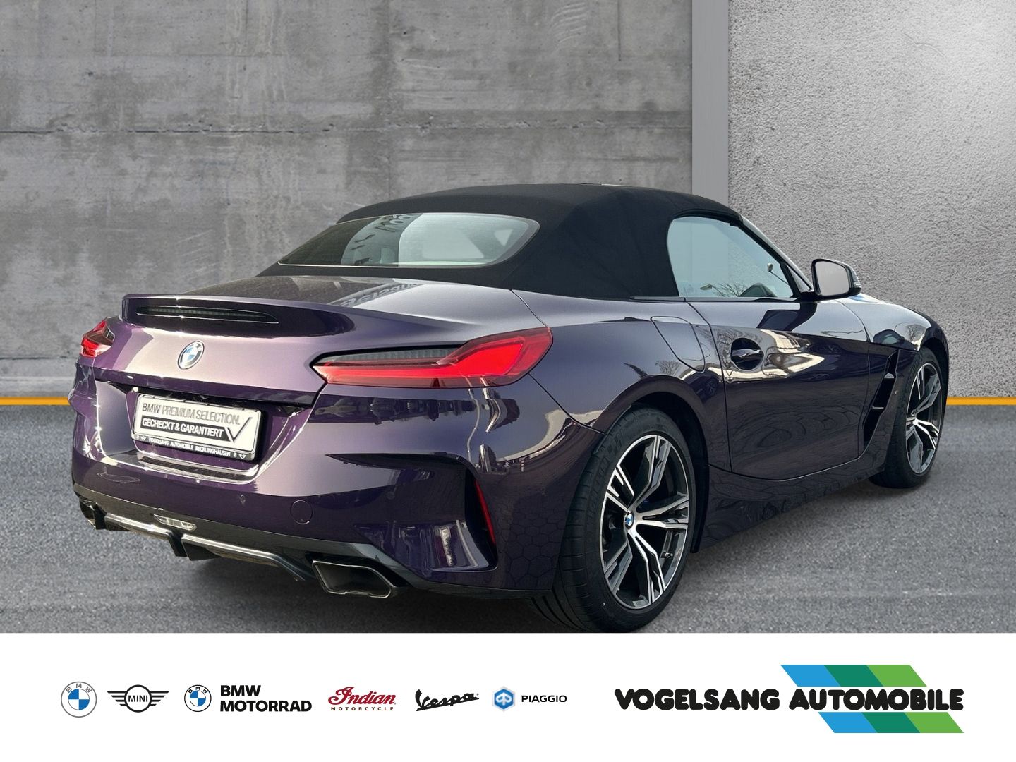 Fahrzeugabbildung BMW Z4 M40i Head-Up Kamera adaptives Fahrwerk Navi g
