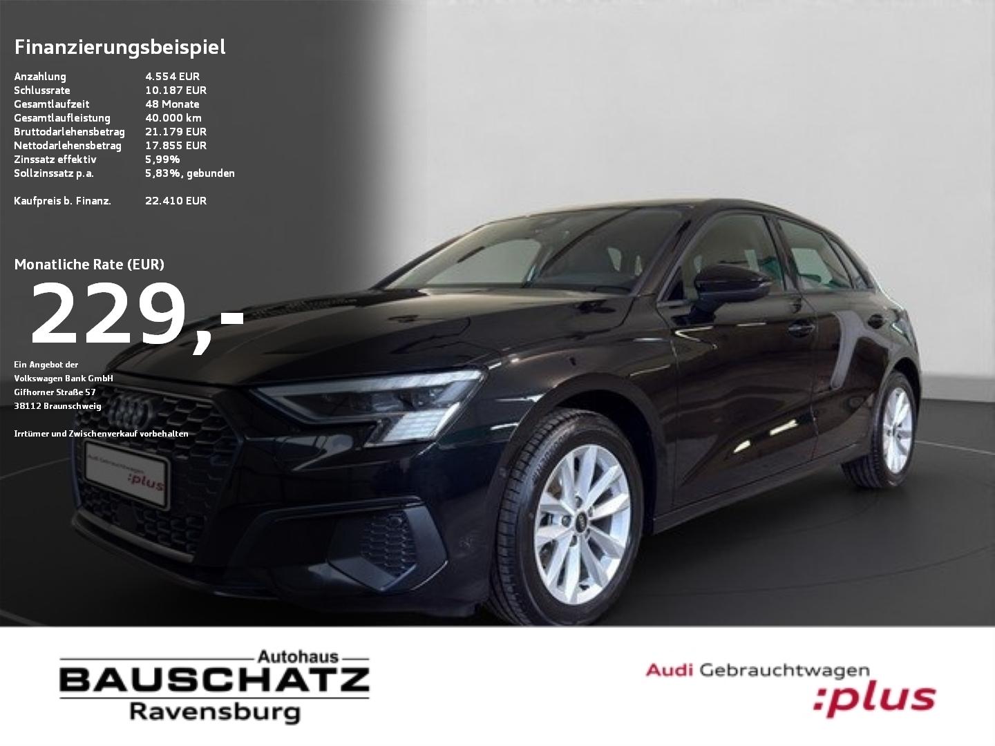 Audi A3 Sportback 35 TFSI *NAVI*MATRIX*KAMERA*HuD* AC