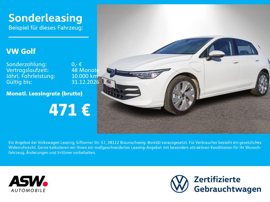 Golf Style 1.5TSI eHybrid DSG LED Nav RFK HUD VC