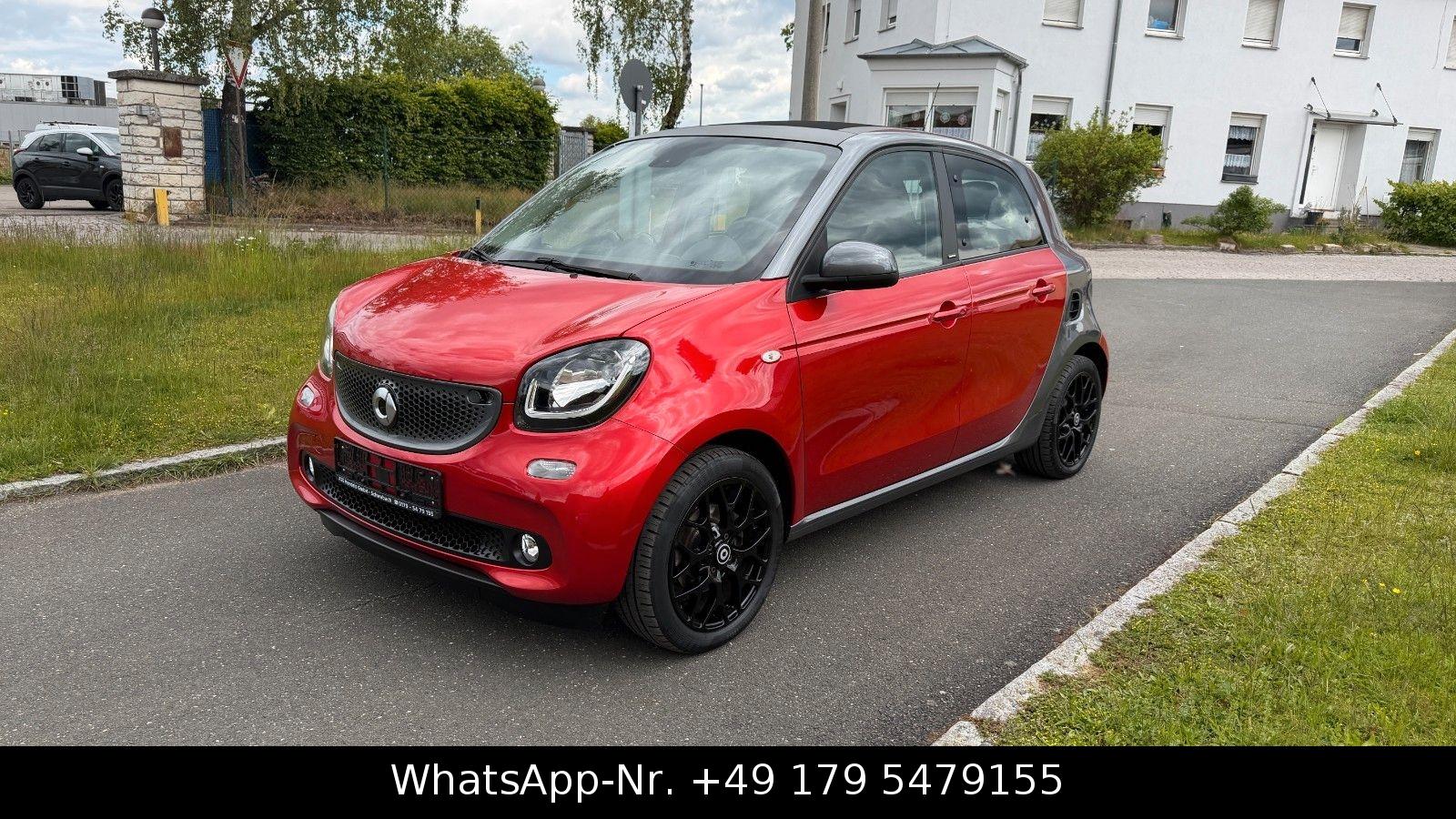 Smart ForFour, Passion, Faltdach, Navi, 90PS, 8xAlu,..