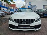 Mercedes-Benz C 63 AMG T-Modell/Pano/Spur/Burmester/Distronic/ - Mercedes-Benz: Weiß, 63 AMG