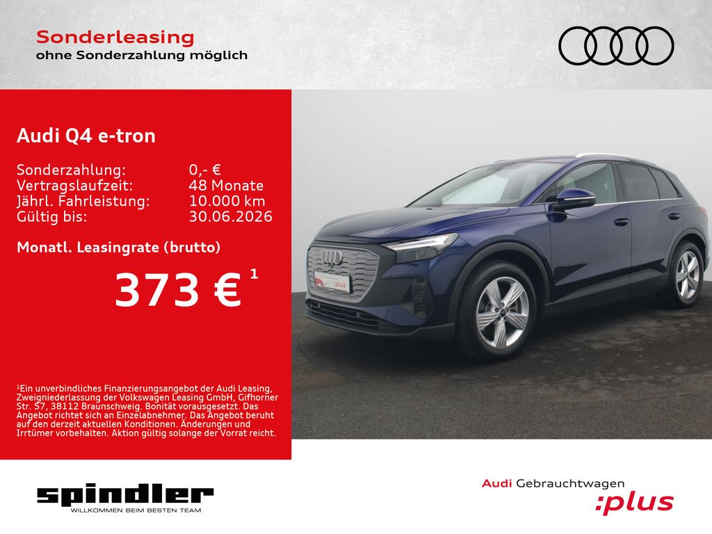 Q4 e-tron 40 / Standklima, Navi+, CarPlay, LED