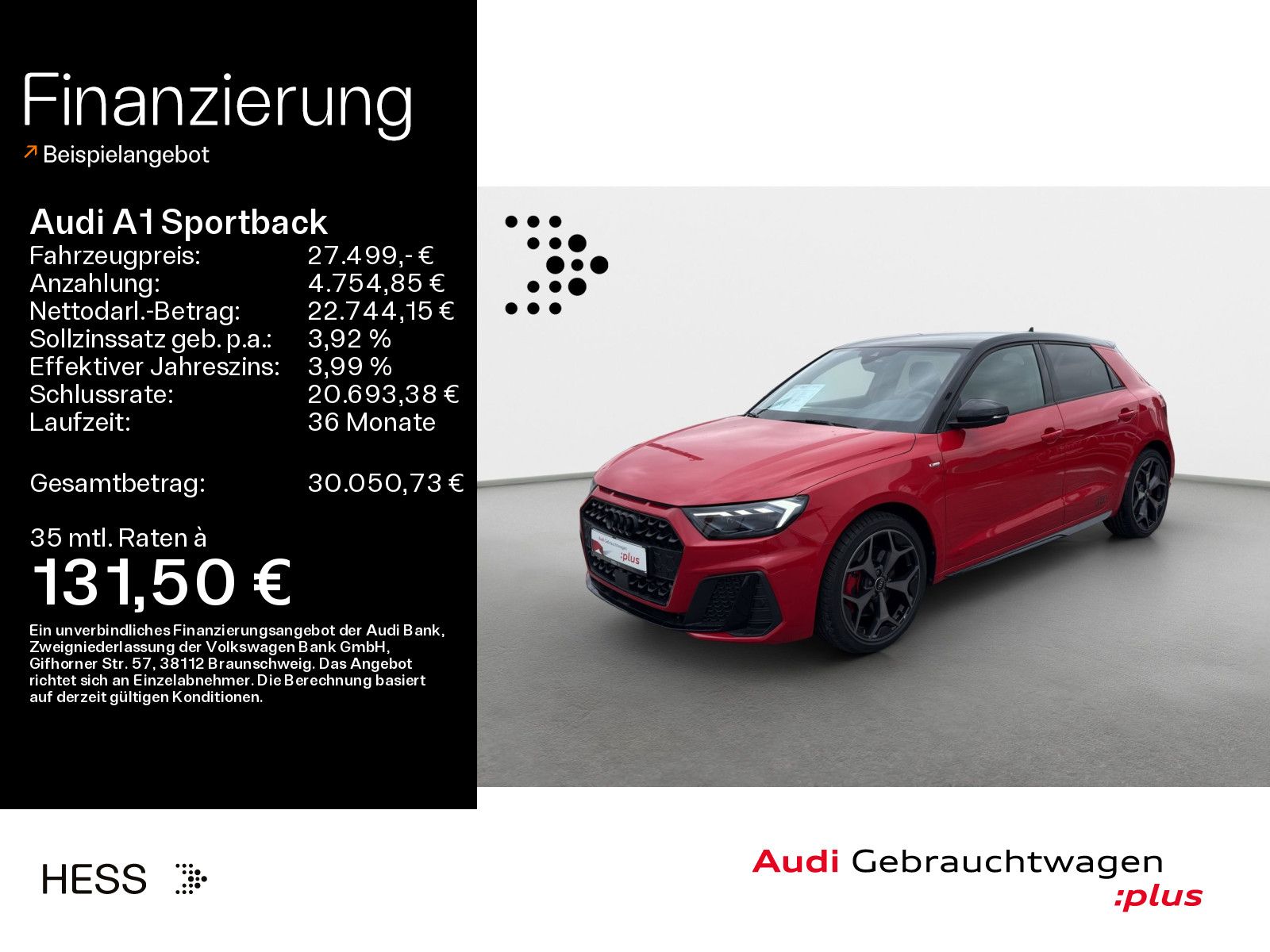 Audi A1 Sportback 40 TFSI S-LINE*NAVI-PLUS*LED*OPTIK-