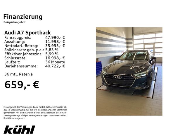 Audi A7 Sportback 50 TFSI e quattro Navi,LM19,Kamera