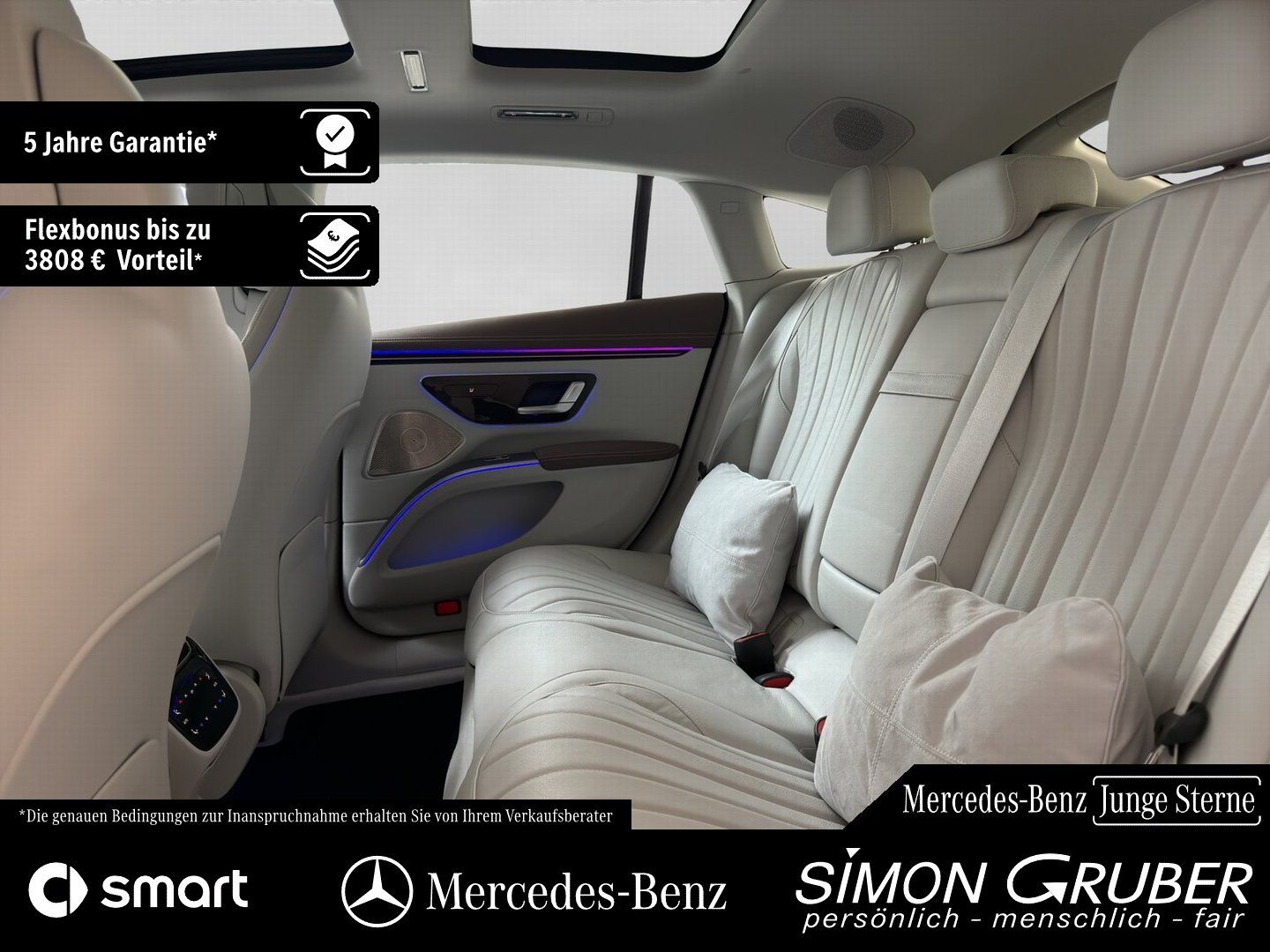 Fahrzeugabbildung Mercedes-Benz EQS 450+ AMG Pano Hyper HUD HAL Massage Sitzklim