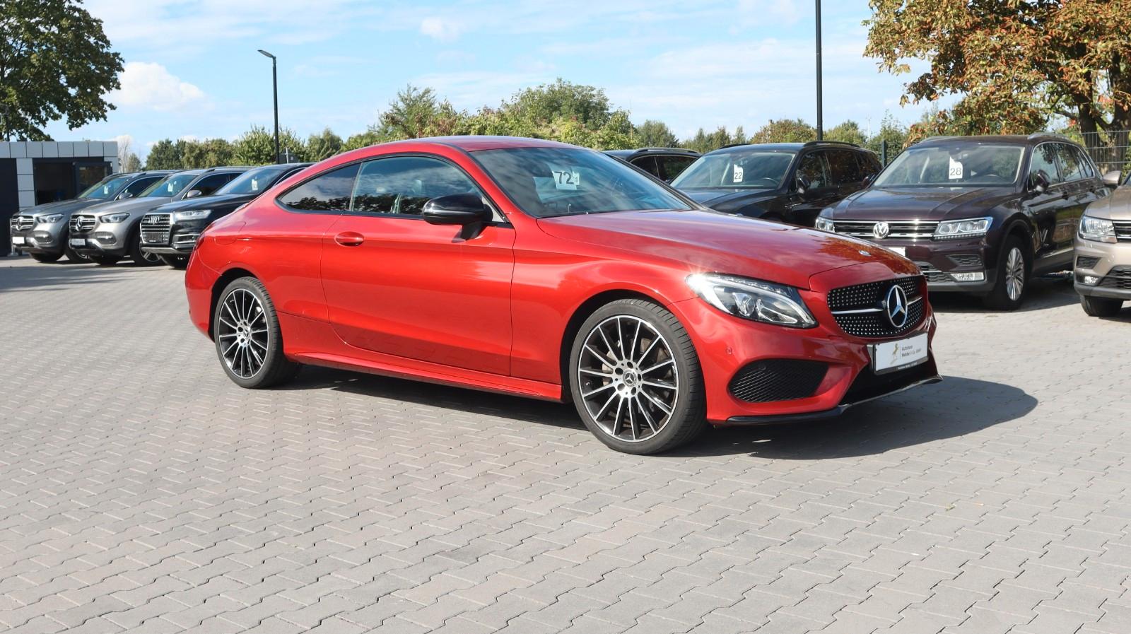 Mercedes-Benz C 200 AMG Coupe Night Paket Navi LED Park-Ass.