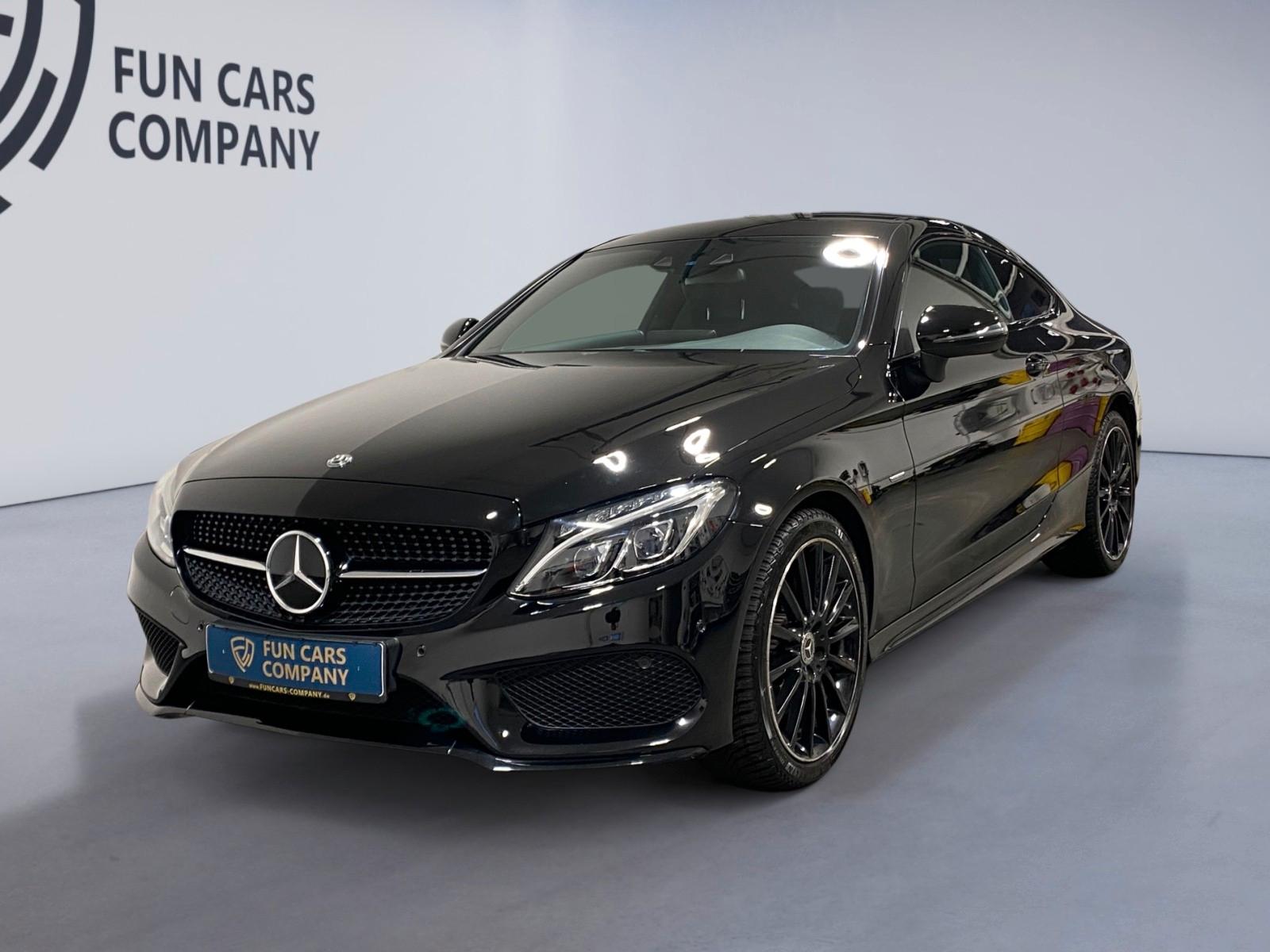 Mercedes-Benz C200 Coupé AMG 4M Night-Pak AHK LED KAMER 1.Hand