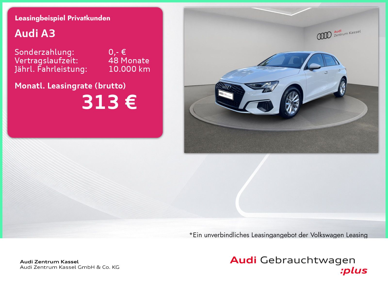 Audi A3 SB 30 TFSI LED PDC Sitzheizung Navi Carplay