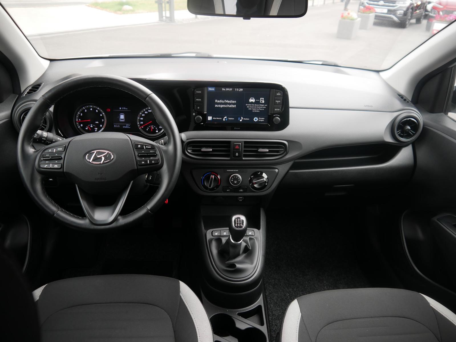 Hyundai i10 1.0 Trend Sitzheizung Tempomat Spurhalte PDC