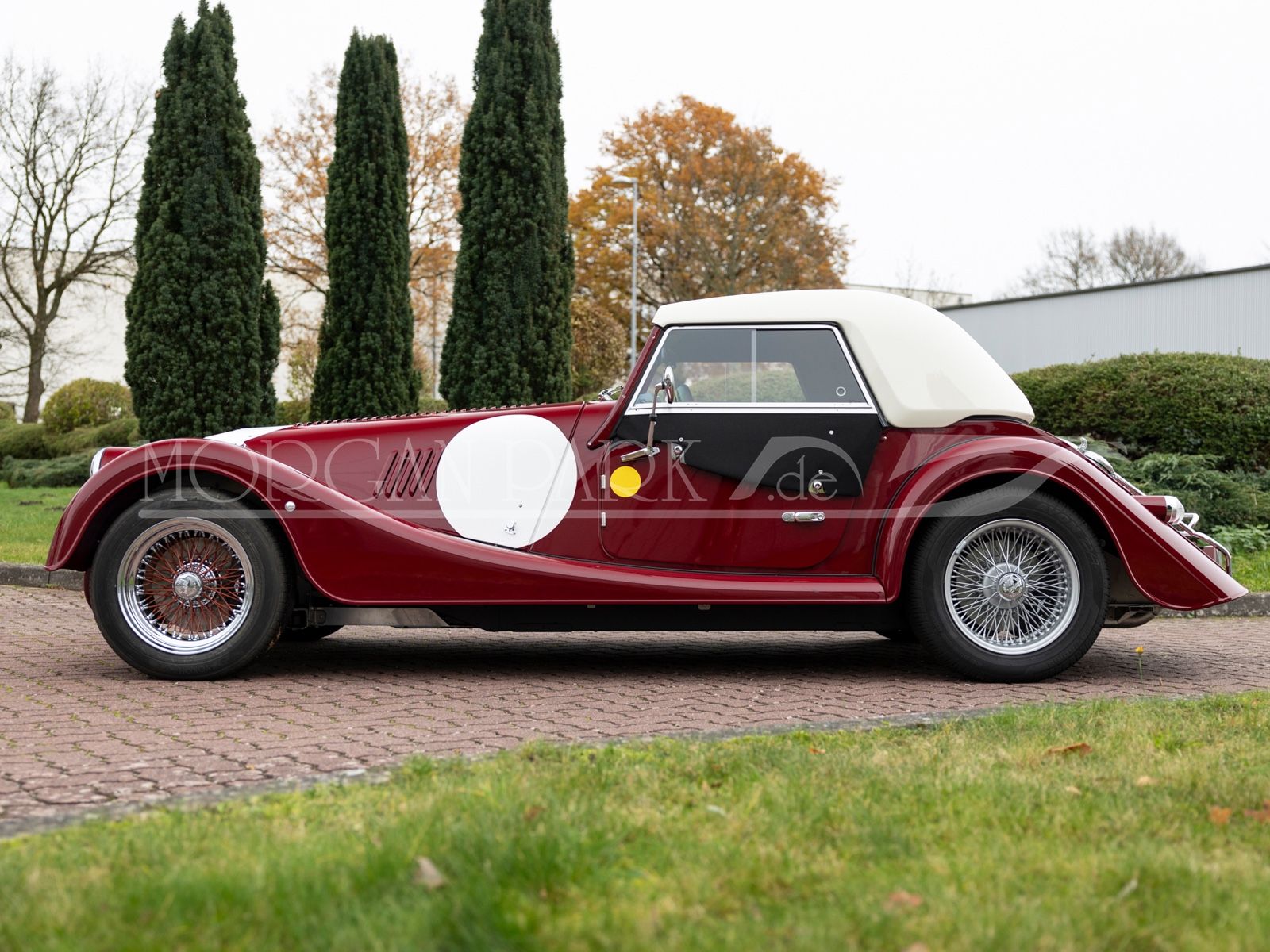Fahrzeugabbildung Morgan Plus Four Sondermodell LM62 *rot Nr. 30/62*