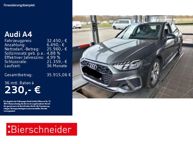Audi A4 Lim 35 TFSI S-Line AHK LED CAM ACC NAVI 18