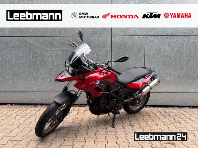 BMW F 700 GS Tieferlegung LeoVince Endschalldämpfer