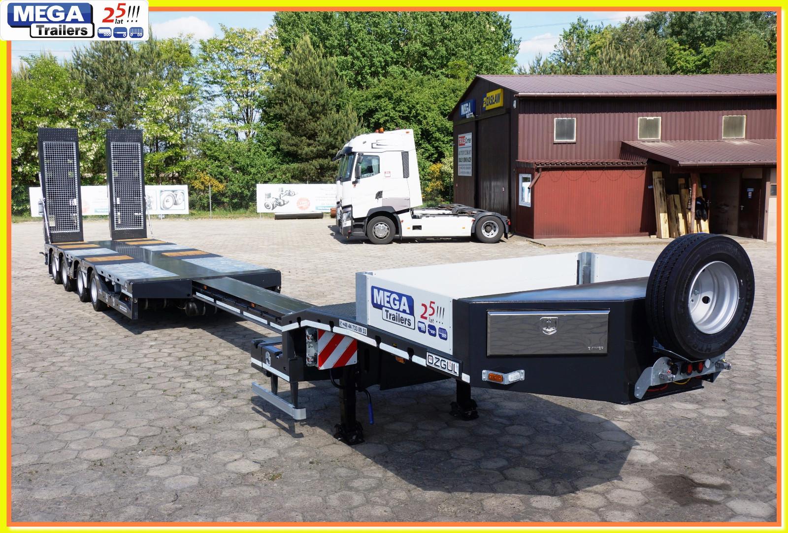 MEGA 4 x MULDEN, 4 Achsen, Ausziehbarer 18,6 m, PTO !