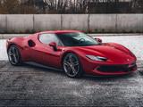 Ferrari 296 GTB Rosso Mugello / Surround View / Lift / C - Ferrari 296 GTB: Sportwagen