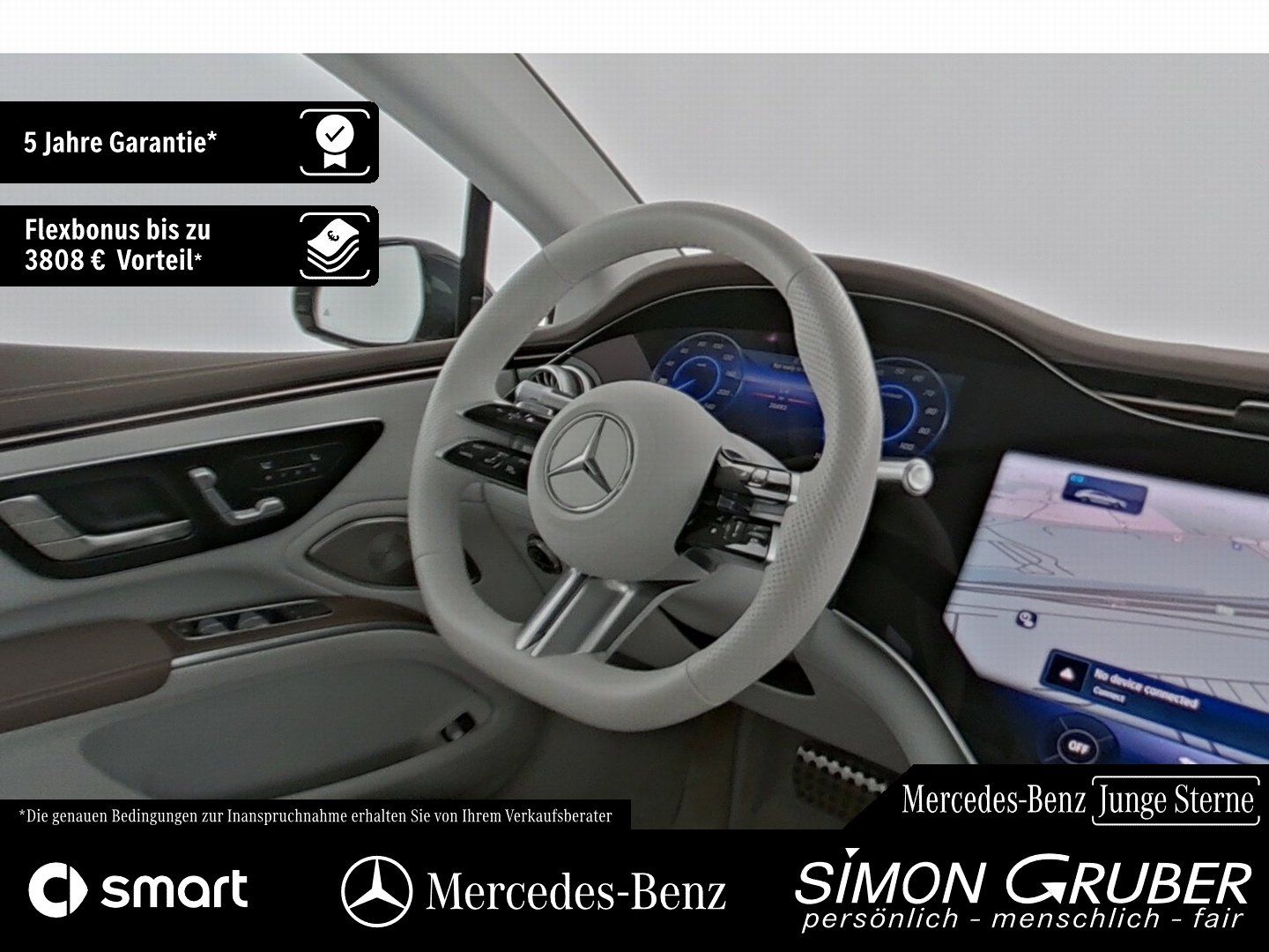 Fahrzeugabbildung Mercedes-Benz EQS 450+ AMG Pano Hyperscreen Burm Mod 25 118kw