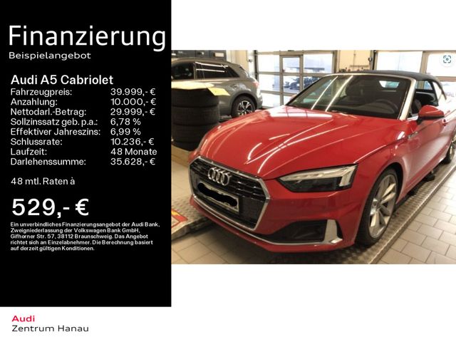 Audi A5 Cabrio 40 TFSI QUATTRO ADVANCED *MATRIX*NAVI*