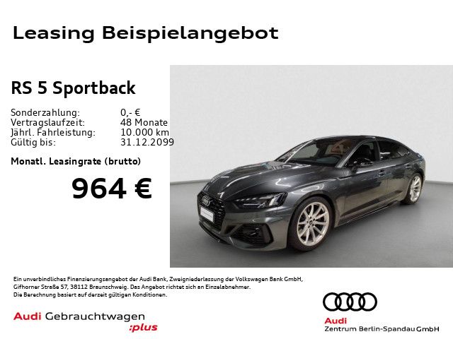 Audi RS5 Sportback *MATRIX*HuD*B&O*NAV+*ACC*Virt.C+*