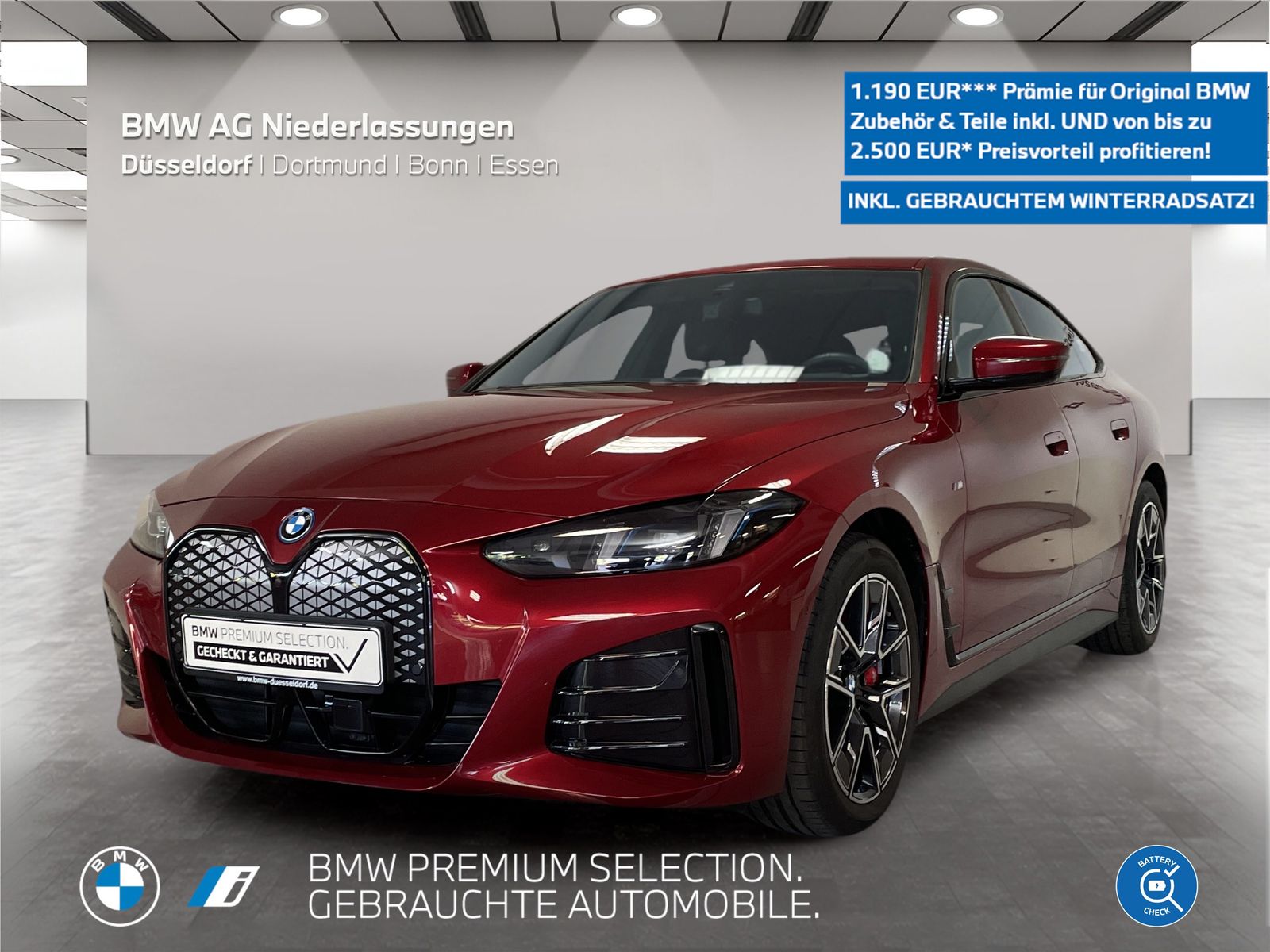 BMW i4 eDrive40 Gran Coupé M Sport AHK Harman/K LED
