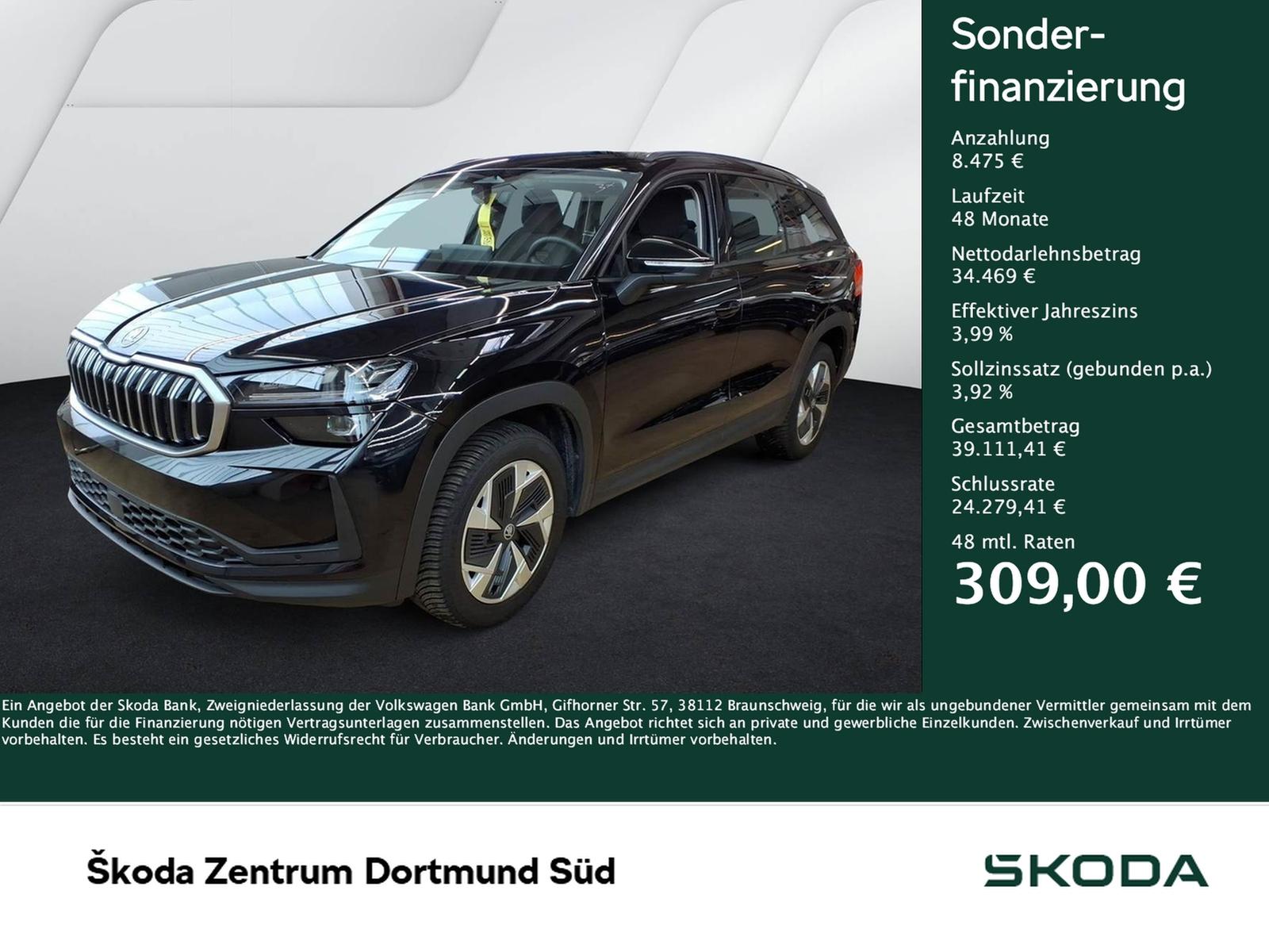 Skoda Kodiaq 2.0 SELECTION 4X4 7SITZE AHK CAM ACC LM18