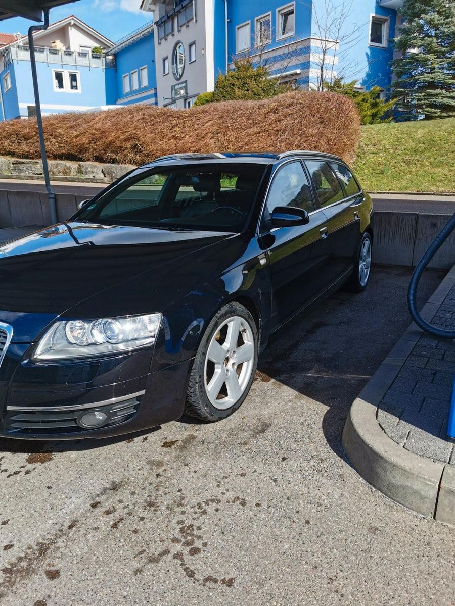 Audi A6 2006 — rear view