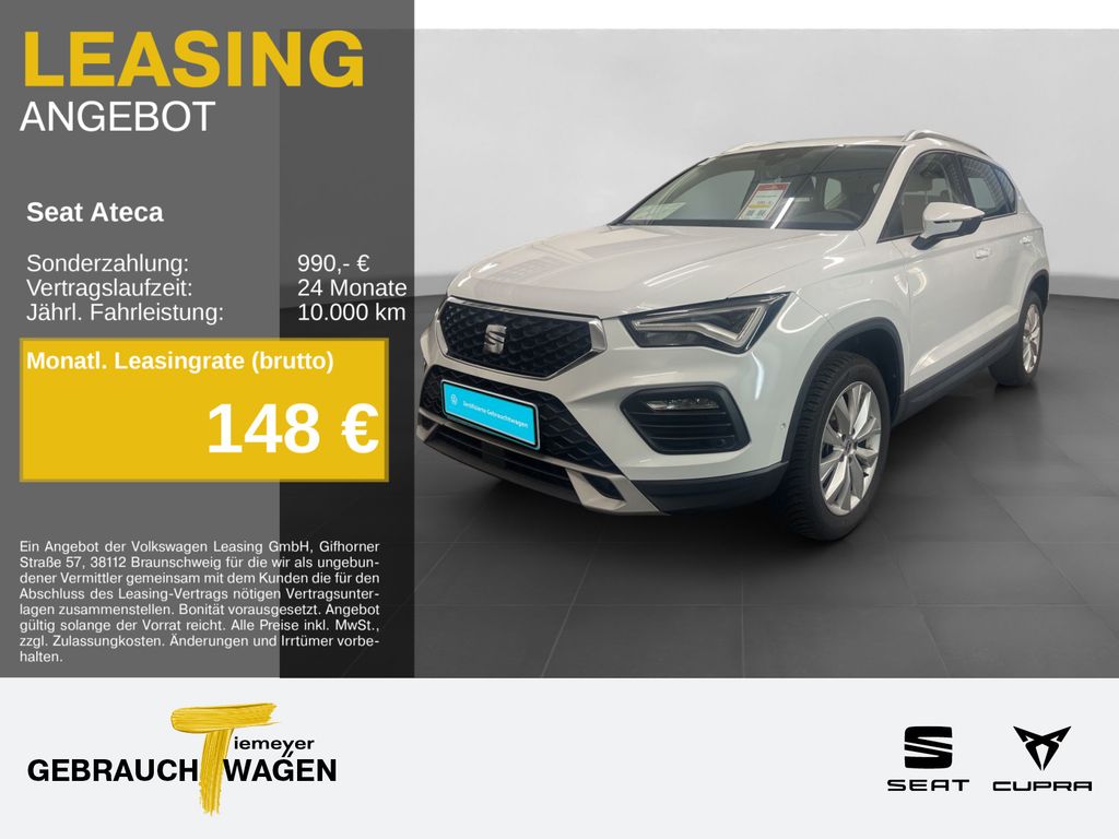 Ateca 1.5 TSI DSG STYLE SIDE-ASSIST NAVI+ eKLAPP